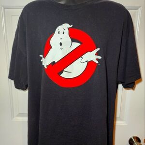 Real Ghostbusters No Ghost Icon Symbol Men's T Shirt Vintage Retro TV Cartoon